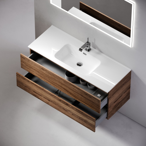Тумба под раковину Sancos Urban UR120-1ECH 119х45х55 настенная - фото 5